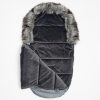Téli lábzsák New Baby Lux Fleece graphite