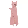 Muszlin szundikendő New Baby Cat pink