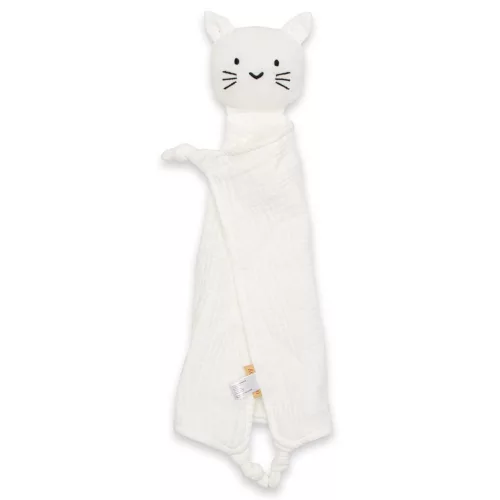 Muszlin szundikendő New Baby  Cat white
