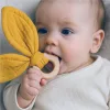 Baba rágóka madárral New Baby Bird mustard