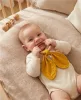 Rágóka levelekkel New Baby Ears mustard
