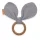 Rágóka levelekkel New Baby Ears grey