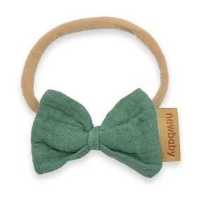   Puha muszlinból készült fejpánt csecsemőknek New Baby mint