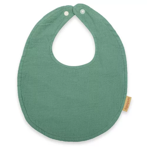 Muszlin baba előke New Baby green