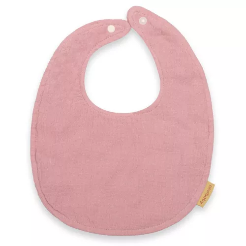 Muszlin baba előke New Baby pink