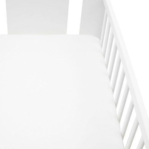 Frottír lepedő kiságyba New Baby 140x70 cm fehér