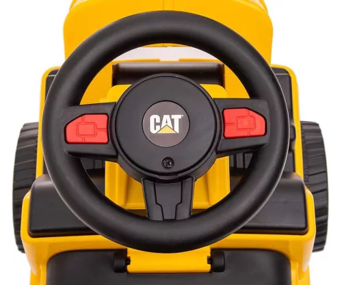 Gyermek zenélő bébitaxi rakodó CAT Milly Mally sárga