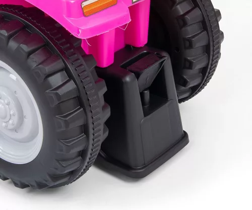 Bébitaxi NEW HOLLAND T7 TRAKTOR Milly Mally rózsaszín