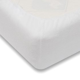 Frottír lepedő ágyba New Baby 160x80 cm fehér