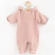 Kezeslábas kapucnival New Baby Frosty pink