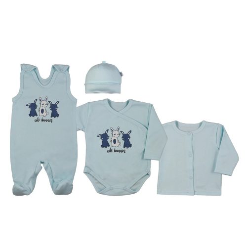 4-részes baba együttes Koala Rabbit blue