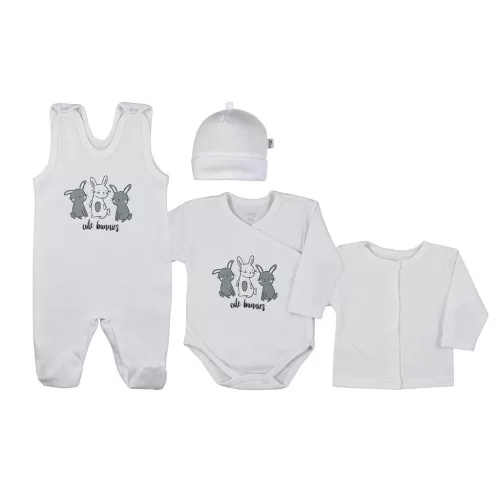 4-részes baba együttes Koala Rabbit white