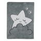 Gyerek pléd Koala Sleeping Star grey