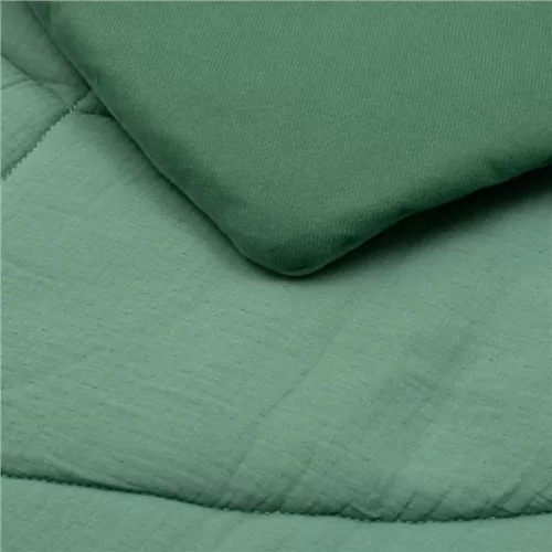 Gyermek muszlin alátét New Baby Leaf mint