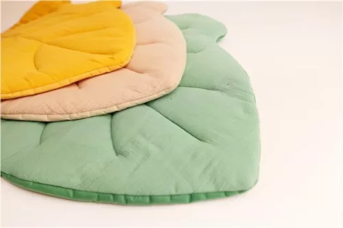 Gyermek muszlin alátét New Baby Leaf mint