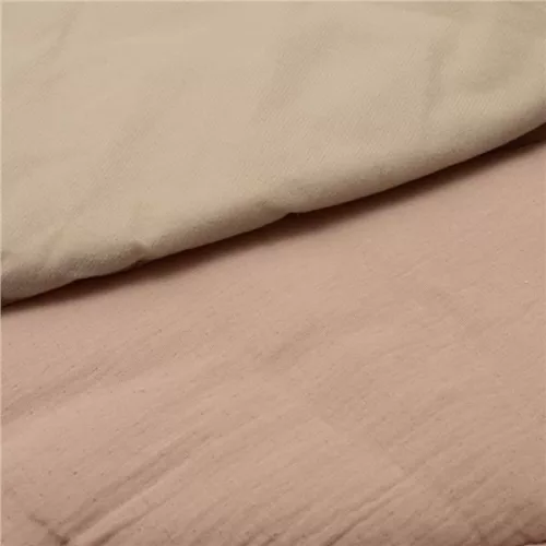 Gyermek muszlin alátét New Baby Leaf  beige