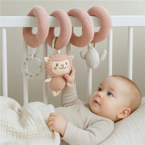 Spirálos játék kiságyra New Baby Lama