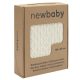 Bambusz kötött takaró New Baby mintával 100x80 cm cream