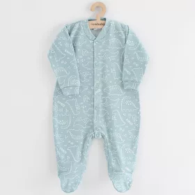 Baba kezeslábas New Baby Classic II dinó menta