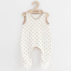 Baba rugdalózó New Baby Classic II csillagokkal bézs