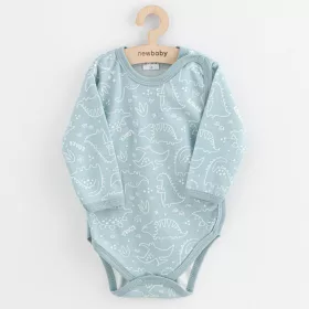   Baba body teljes hosszában patentos New Baby Classic II dino menta