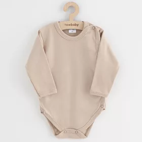   Baba body teljes hosszában patentos New Baby Classic II világos bézs
