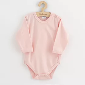   Baba body teljes hosszában patentos New Baby Classic II világos rózsaszín