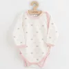 Baba body teljes hosszában patentos New Baby Classic II Lány 3db rózsaszín