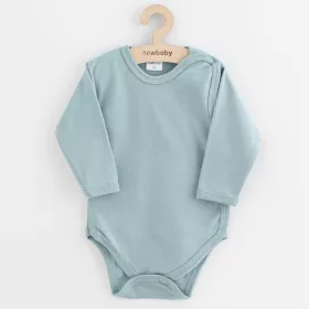   Baba body teljes hosszában patentos New Baby Classic II sötét menta