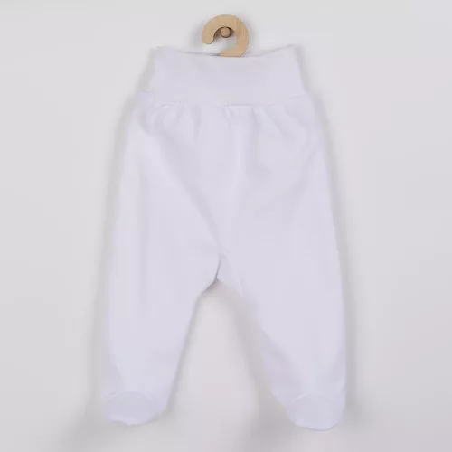 Baba lábfejes nadrág New Baby Classic II fehér