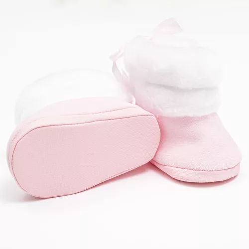Baba téli csizma New Baby rózsaszín 3-6 h