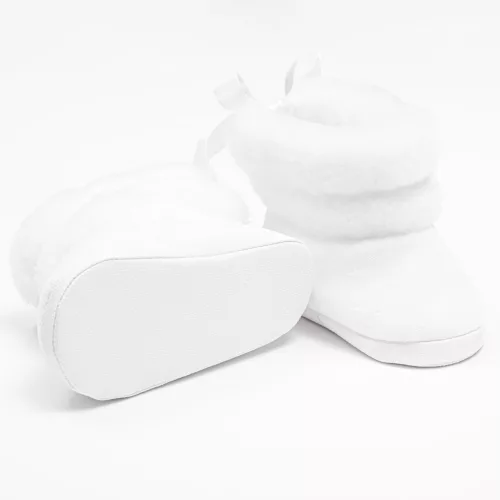 Baba téli csizma New Baby fehér 6-12 h