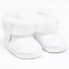Baba téli csipke csizma New Baby 0-3 h fehér