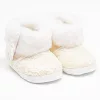 Baba téli csipke csizma New Baby 0-3 h bézs