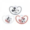 Baba cumi Space NUK 6-18h Disney Mickey Mouse piros