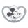 Baba cumi Space NUK 6-18h Disney Mickey Mouse szürke