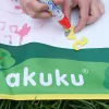 Interaktív vízfestő szőnyeg Akuku
