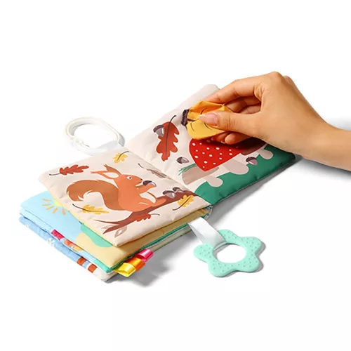 Érzékfejlesztő babakönyv Baby Ono FOLK SEASONS