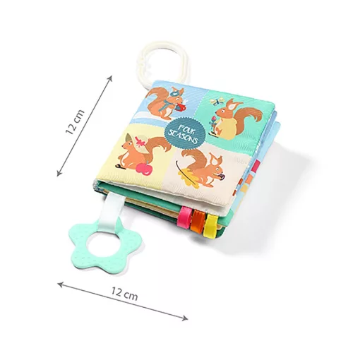Érzékfejlesztő babakönyv Baby Ono FOLK SEASONS