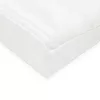 Baba párna - ék alakú New Baby BASIC fehér 59x37 cm
