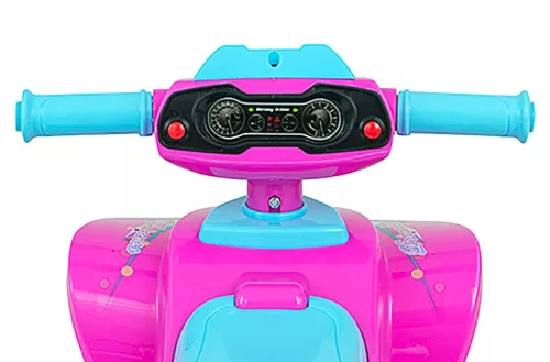 Gyerek négykerekű jármű Milly Mally Monster Pink
