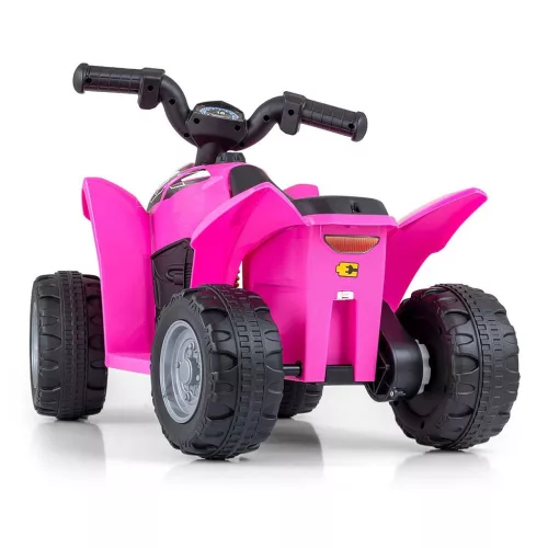Elektromos négykerekű Milly Mally Honda ATV rózsaszín