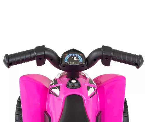 Elektromos négykerekű Milly Mally Honda ATV rózsaszín