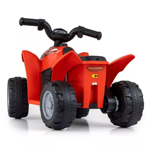 Elektromos négykerekű Milly Mally Honda ATV piros