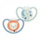 Baba cumi  NUK Space Nights 6-18h 2 db/BOX fiú