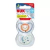 Baba cumi  NUK Space Nights 6-18h 2 db/BOX fiú