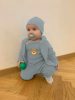 Baba kabátka gombokkal  New Baby Luxury clothing Oliver szürke