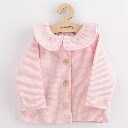 Baba kabátka gombokkal  New Baby Luxury clothing Laura rózsaszín