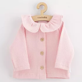   Baba kabátka gombokkal  New Baby Luxury clothing Laura rózsaszín