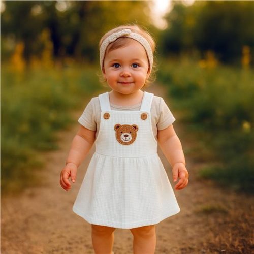 Baba szoknya New Baby Luxury clothing Laura fehér